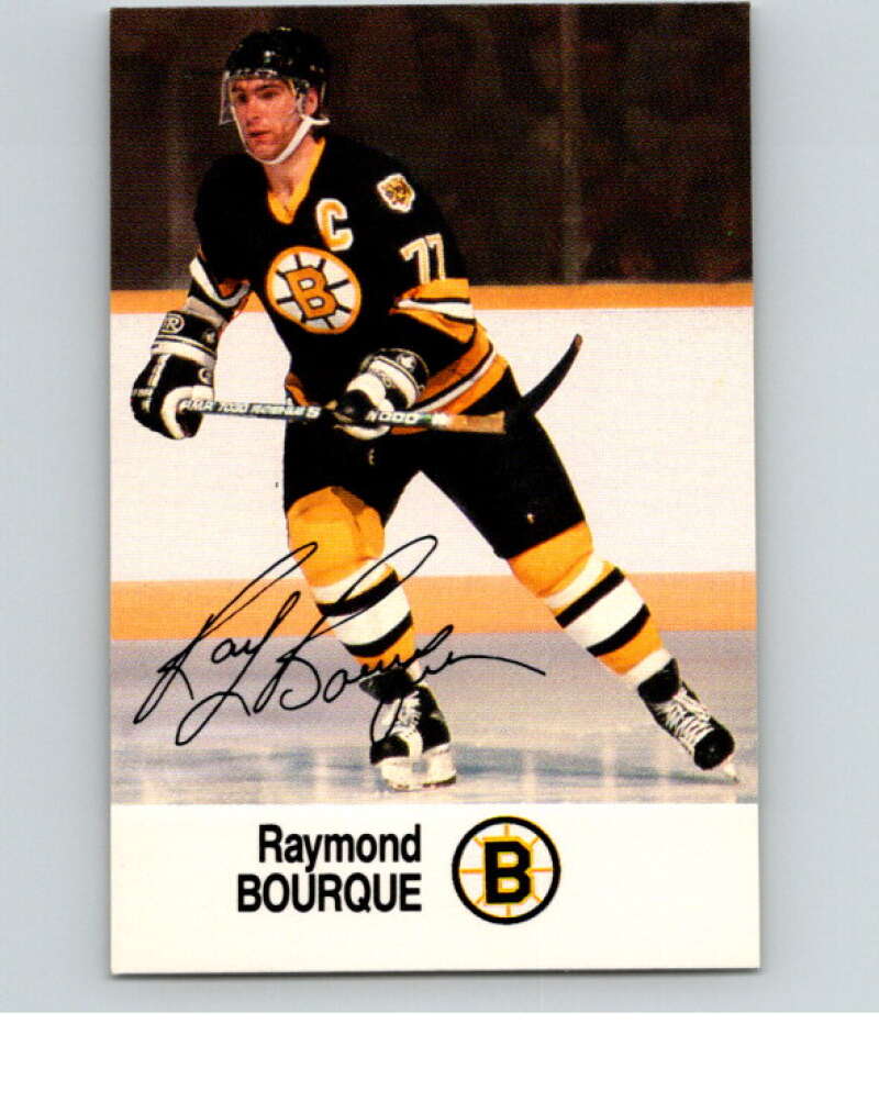 1988-89 Esso All-Stars Hockey Card Raymond Bourque V74935 Image 1
