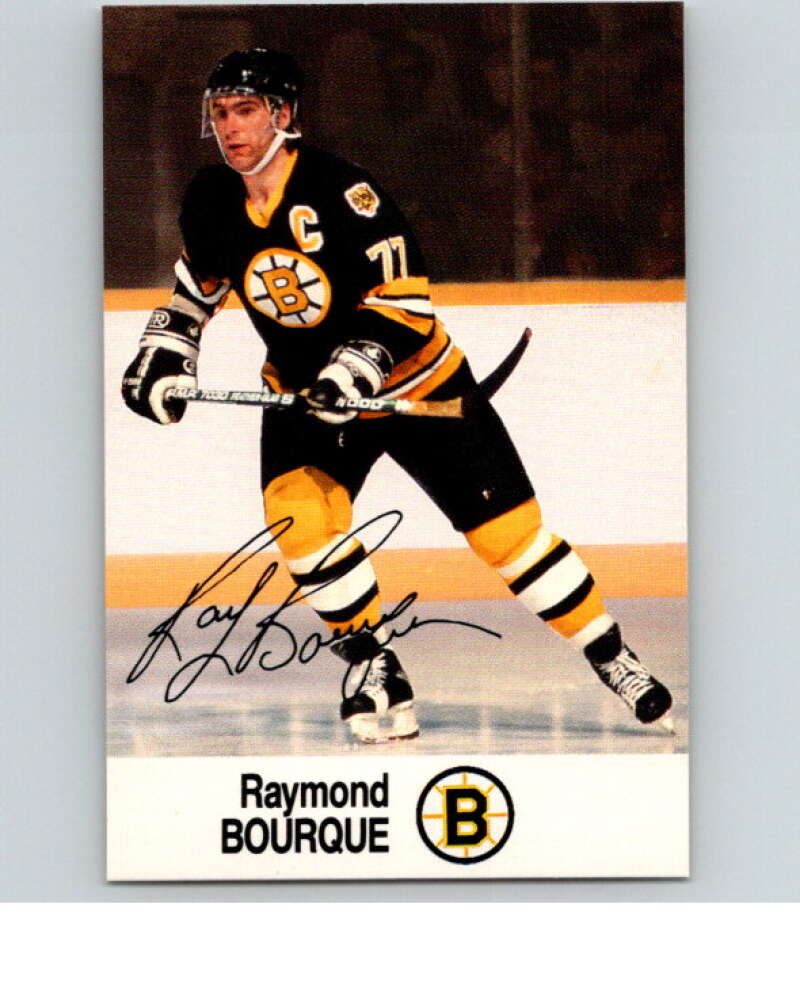 1988-89 Esso All-Stars Hockey Card Raymond Bourque V74937 Image 1