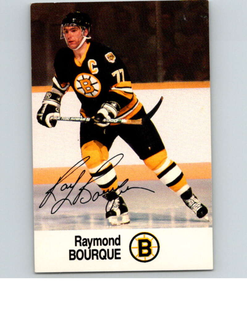 1988-89 Esso All-Stars Hockey Card Raymond Bourque V74938 Image 1