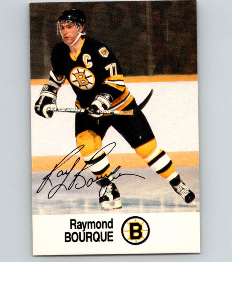 1988-89 Esso All-Stars Hockey Card Raymond Bourque V74940 Image 1