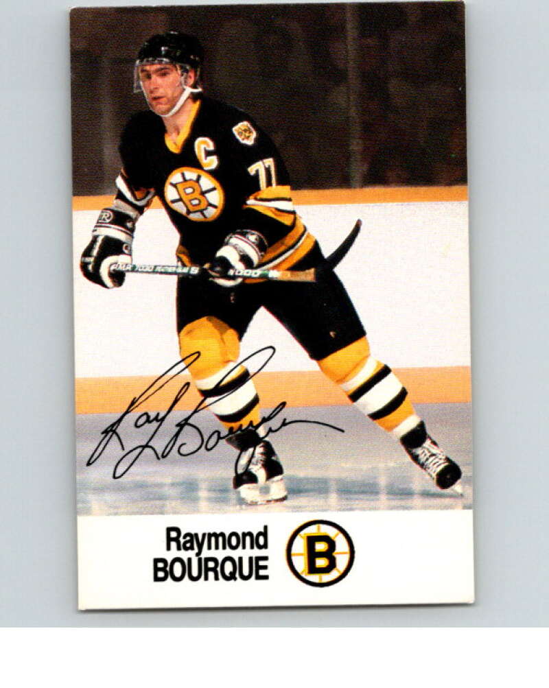 1988-89 Esso All-Stars Hockey Card Raymond Bourque V74941 Image 1