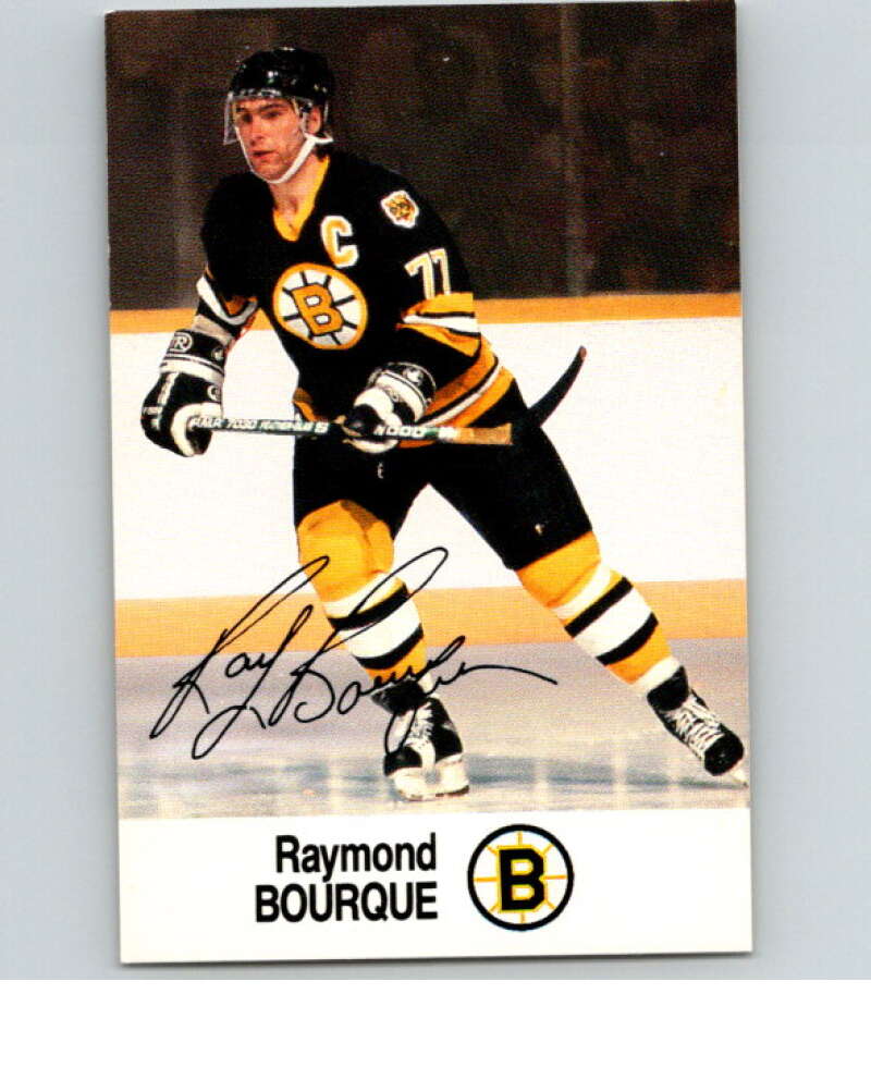 1988-89 Esso All-Stars Hockey Card Raymond Bourque V74942 Image 1