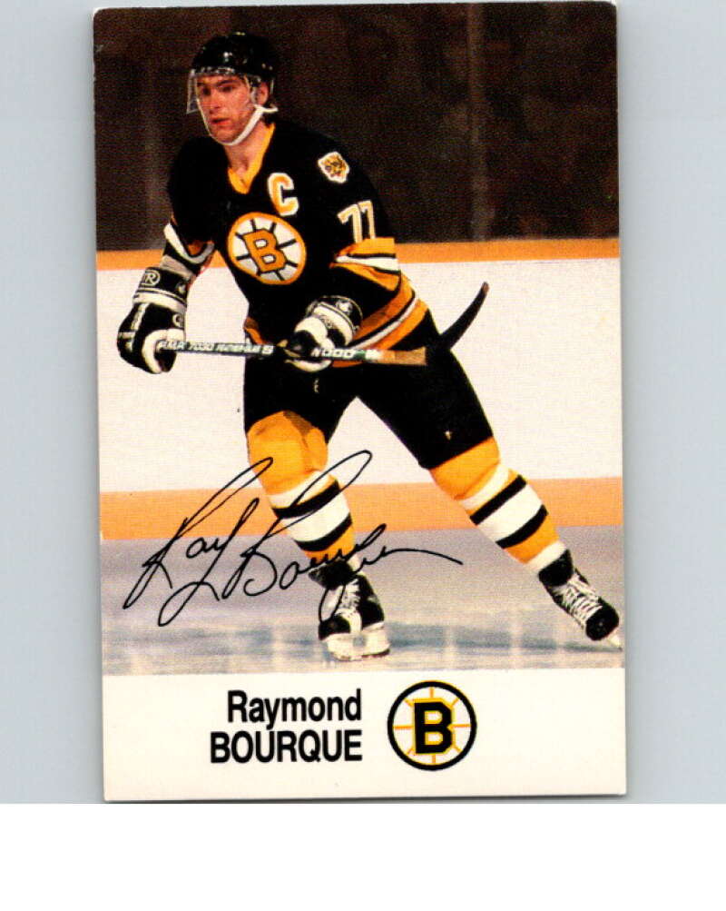 1988-89 Esso All-Stars Hockey Card Raymond Bourque V74946 Image 1