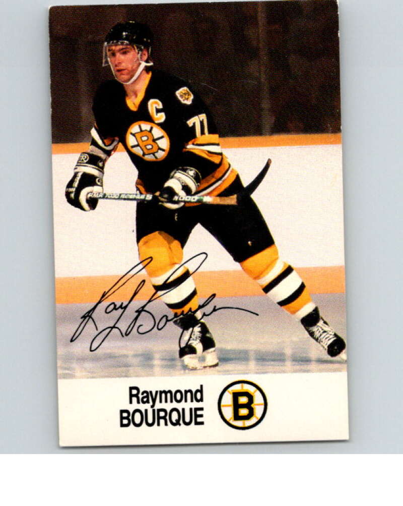 1988-89 Esso All-Stars Hockey Card Raymond Bourque V74947 Image 1