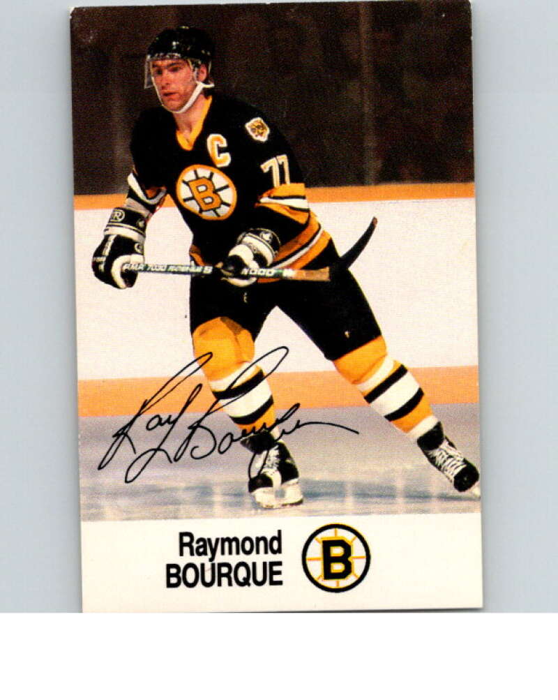 1988-89 Esso All-Stars Hockey Card Raymond Bourque V74949 Image 1