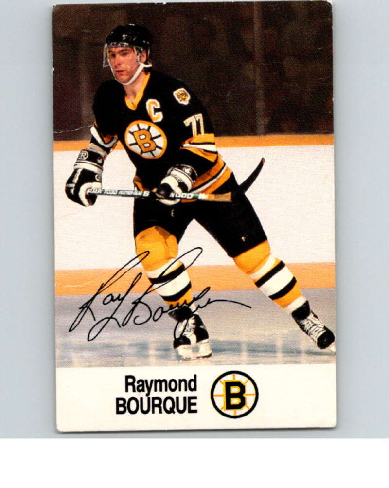 1988-89 Esso All-Stars Hockey Card Raymond Bourque V74950 Image 1