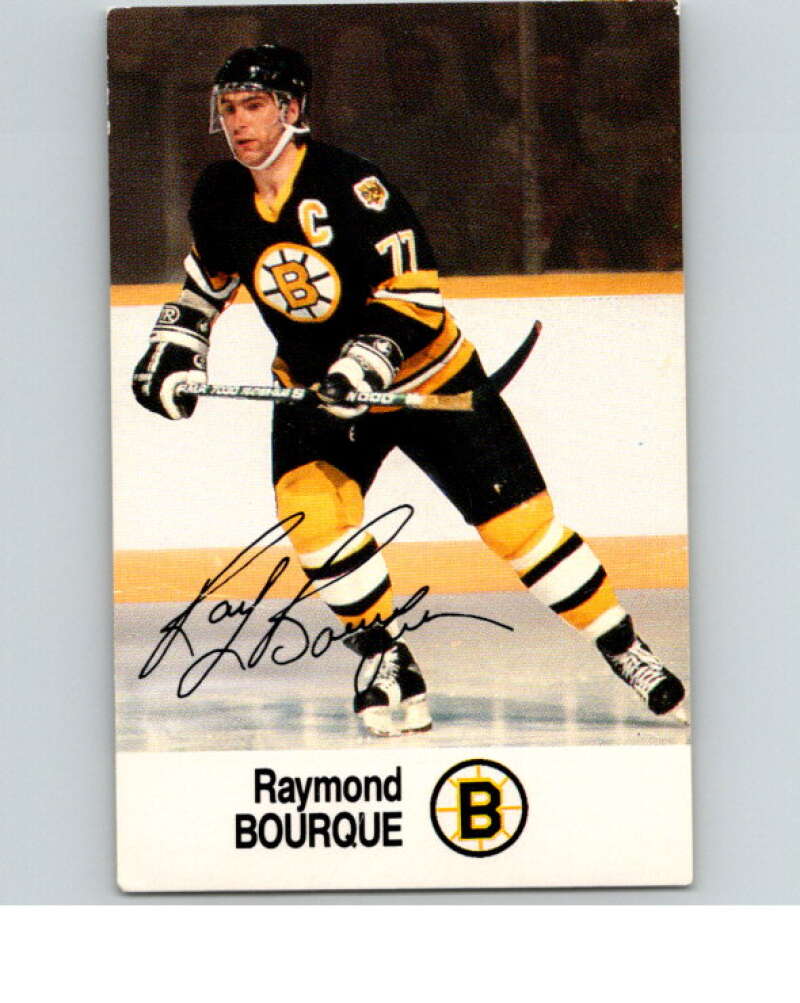 1988-89 Esso All-Stars Hockey Card Raymond Bourque V74952 Image 1