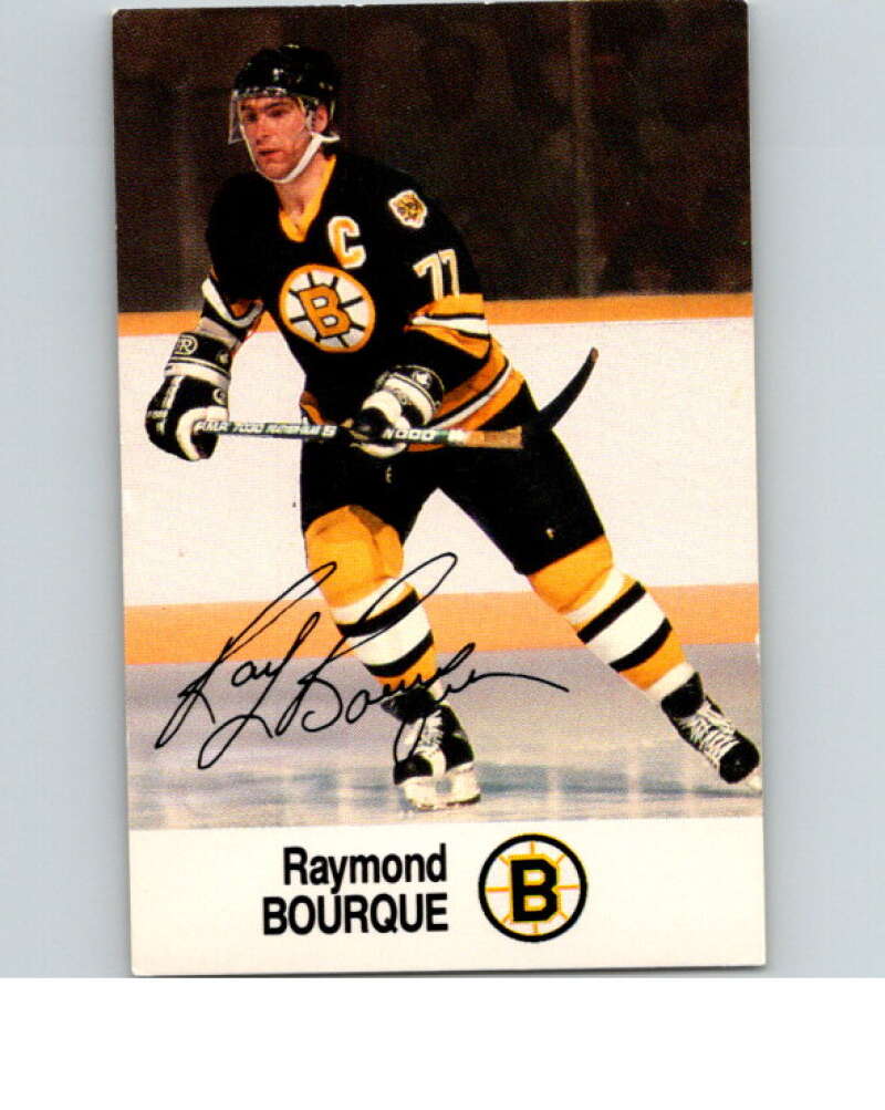 1988-89 Esso All-Stars Hockey Card Raymond Bourque V74953 Image 1