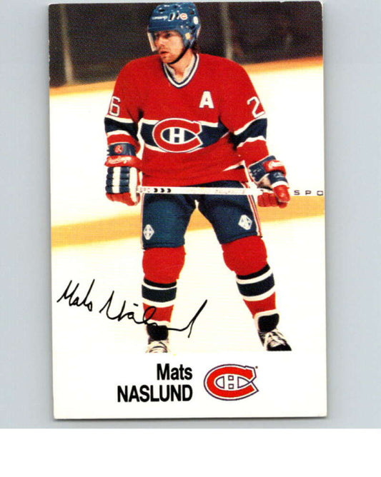 1988-89 Esso All-Stars Hockey Card Mats Naslund  V74962 Image 1