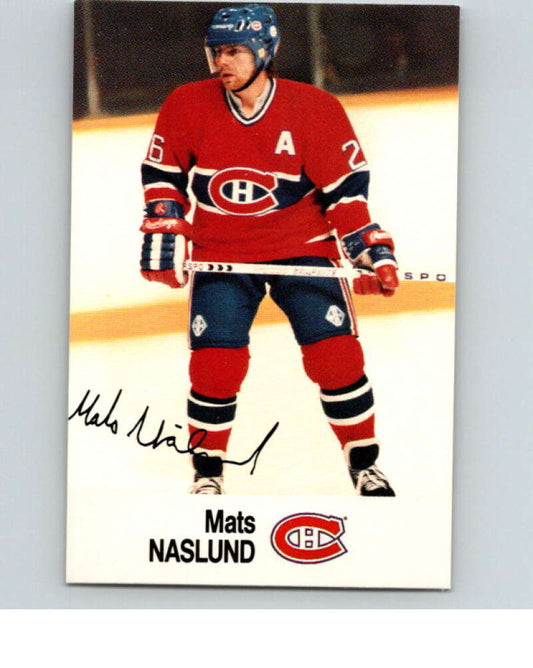 1988-89 Esso All-Stars Hockey Card Mats Naslund  V74972 Image 1
