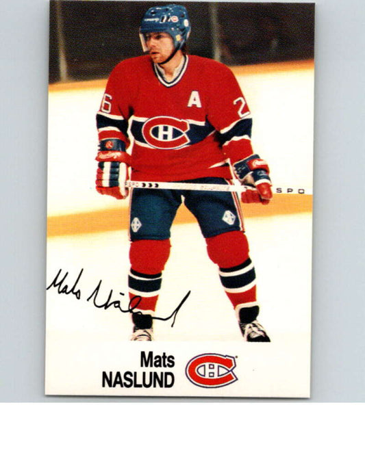 1988-89 Esso All-Stars Hockey Card Mats Naslund  V74974 Image 1