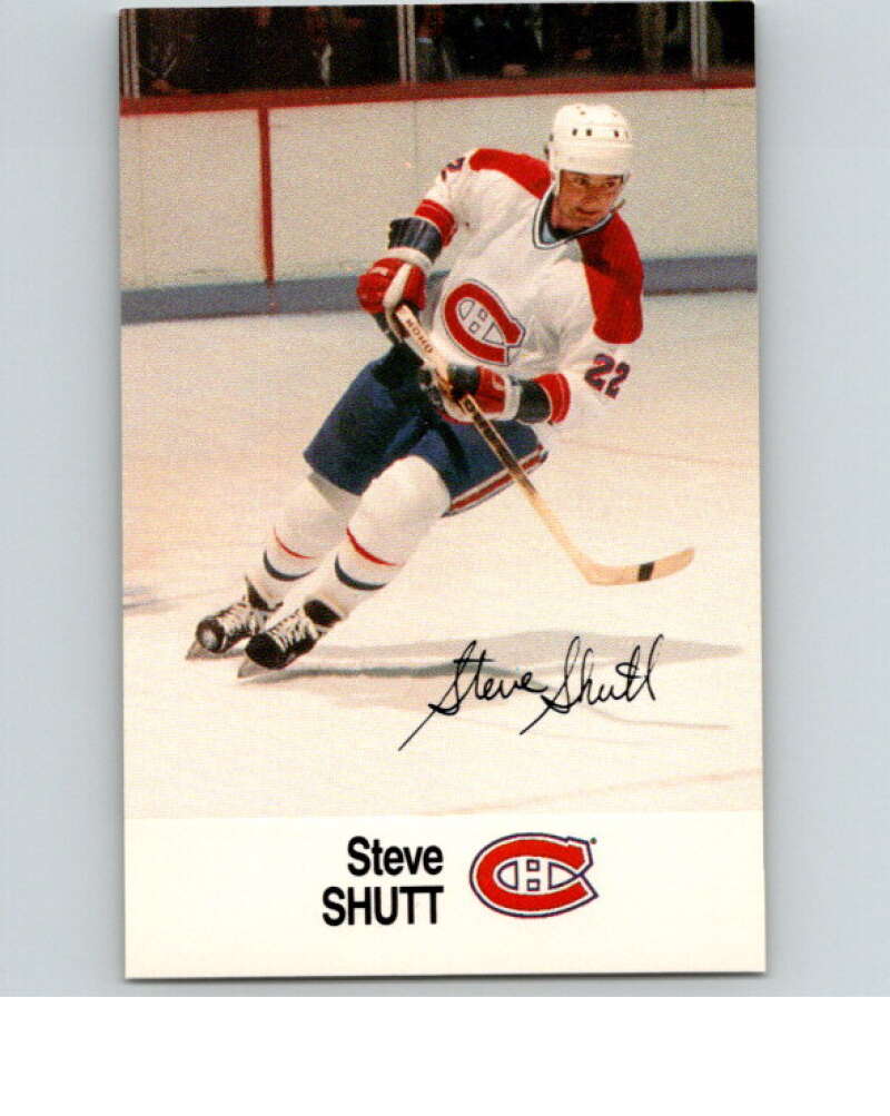 1988-89 Esso All-Stars Hockey Card Steve Shutt V75000 Image 1