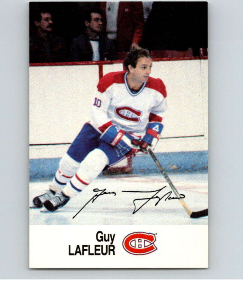 1988-89 Esso All-Stars Hockey Card Guy Lafleur V75006 Image 1
