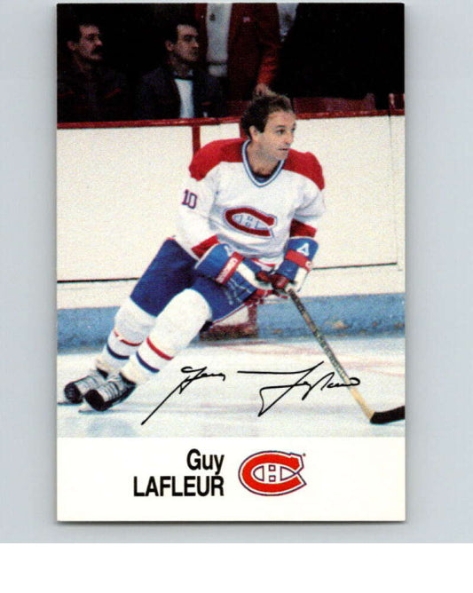 1988-89 Esso All-Stars Hockey Card Guy Lafleur  V75006 Image 1