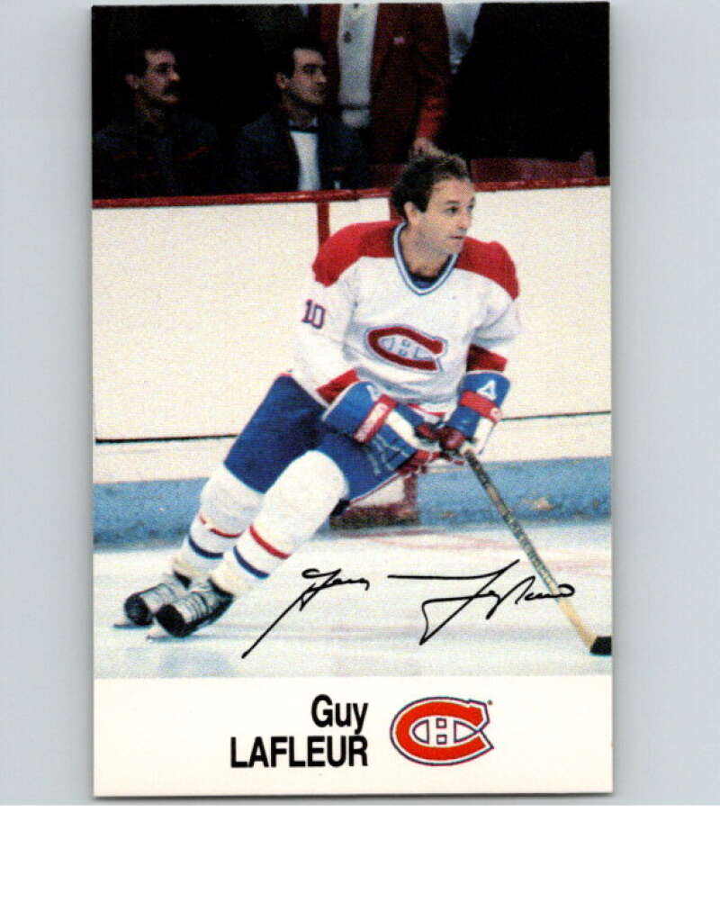 1988-89 Esso All-Stars Hockey Card Guy Lafleur V75009 Image 1