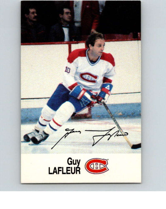 1988-89 Esso All-Stars Hockey Card Guy Lafleur  V75010 Image 1
