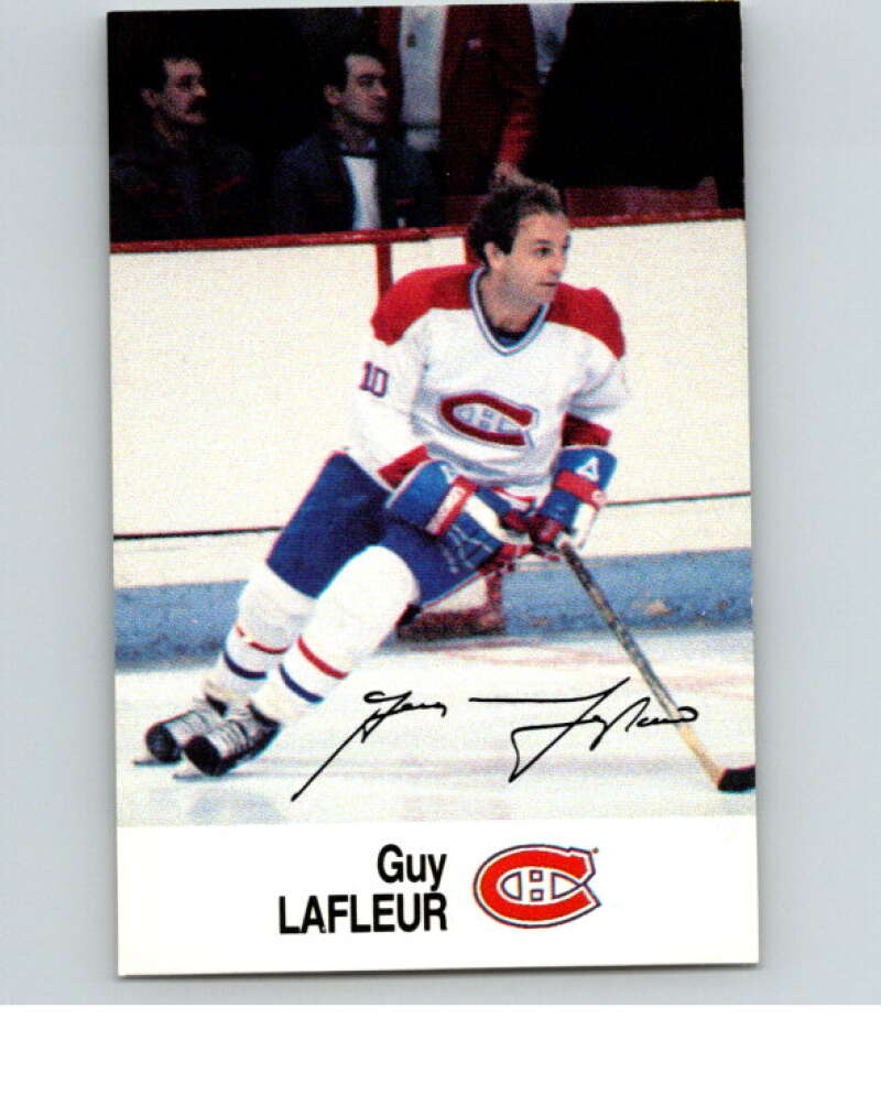 1988-89 Esso All-Stars Hockey Card Guy Lafleur V75011 Image 1