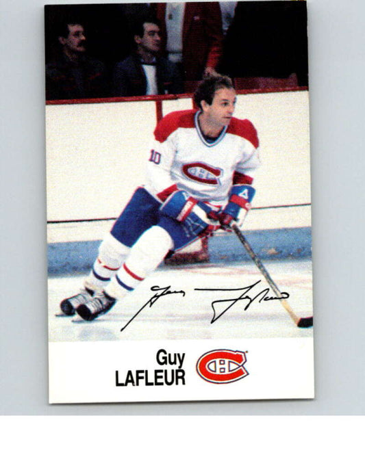 1988-89 Esso All-Stars Hockey Card Guy Lafleur  V75011 Image 1