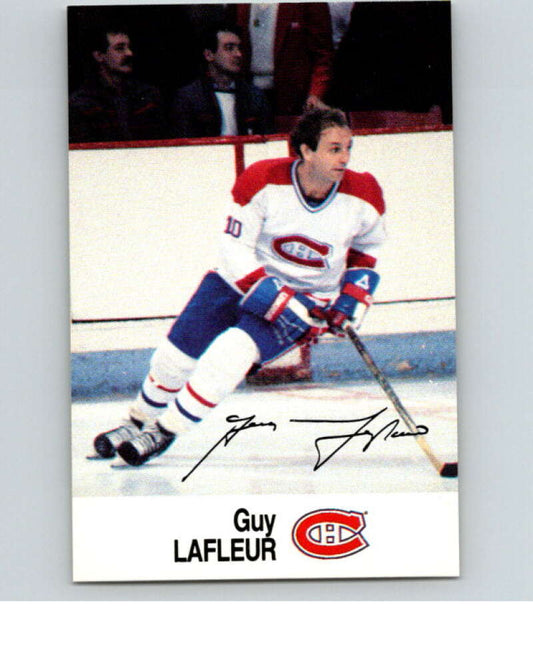 1988-89 Esso All-Stars Hockey Card Guy Lafleur  V75012 Image 1