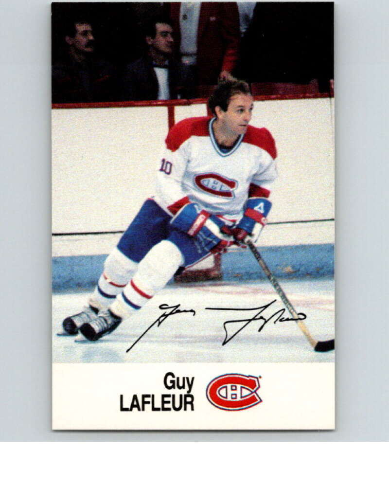 1988-89 Esso All-Stars Hockey Card Guy Lafleur V75013 Image 1