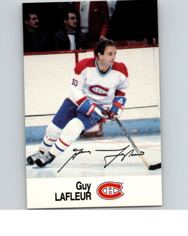 1988-89 Esso All-Stars Hockey Card Guy Lafleur V75014 Image 1