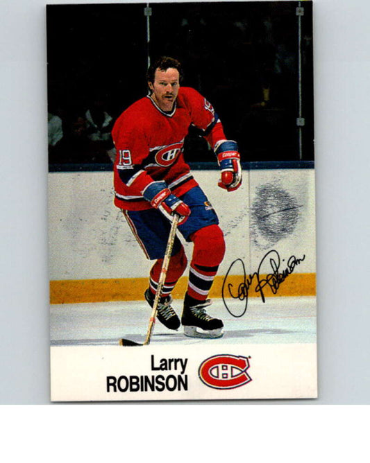 1988-89 Esso All-Stars Hockey Card Larry Robinson  V75044 Image 1