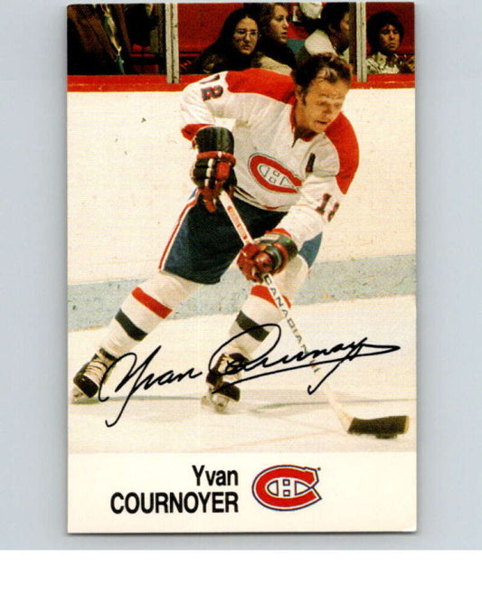 1988-89 Esso All-Stars Hockey Card Yvan Cournoyer  V75084 Image 1