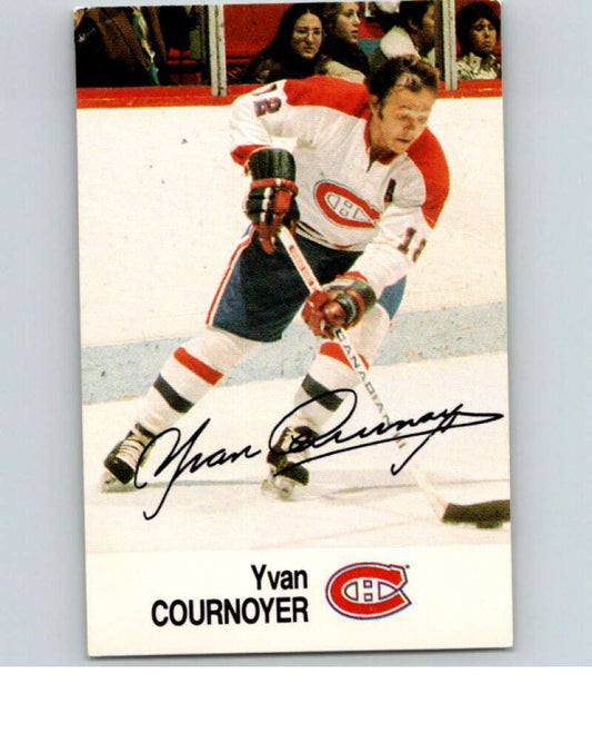 1988-89 Esso All-Stars Hockey Card Yvan Cournoyer  V75085 Image 1