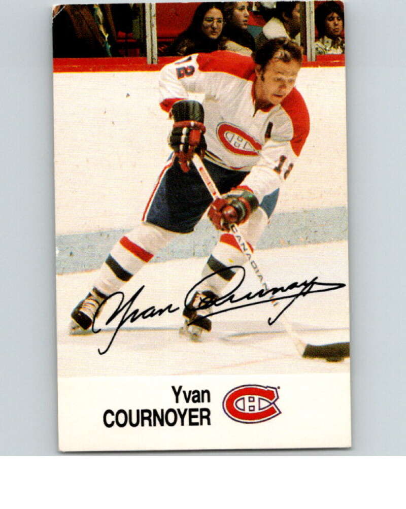 1988-89 Esso All-Stars Hockey Card Yvan Cournoyer V75086 Image 1