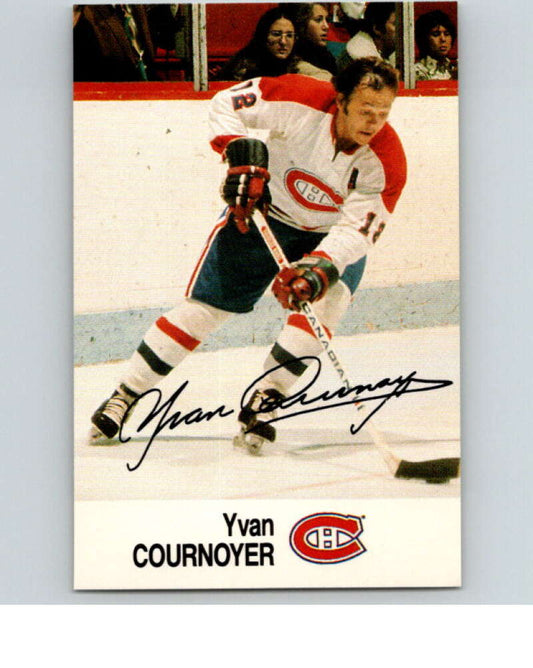 1988-89 Esso All-Stars Hockey Card Yvan Cournoyer  V75088 Image 1