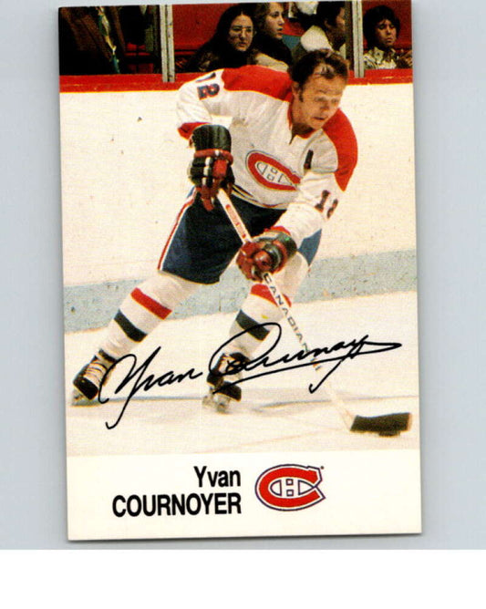 1988-89 Esso All-Stars Hockey Card Yvan Cournoyer  V75092 Image 1