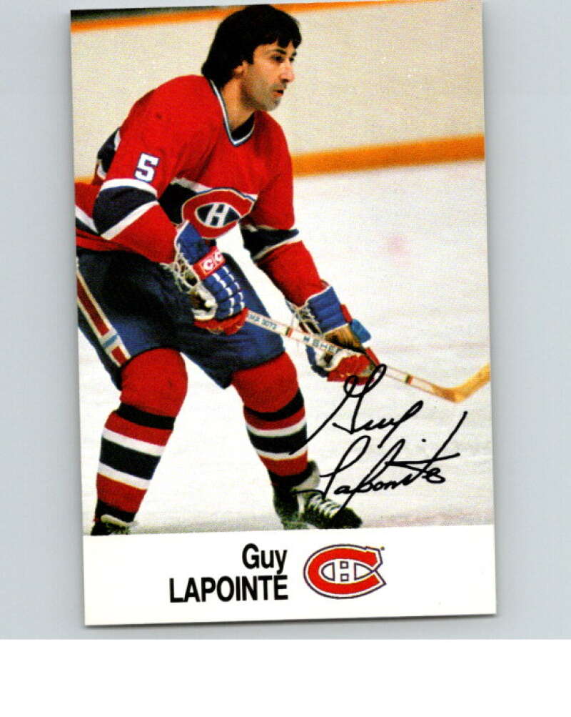 1988-89 Esso All-Stars Hockey Card Guy Lapointe V75094 Image 1