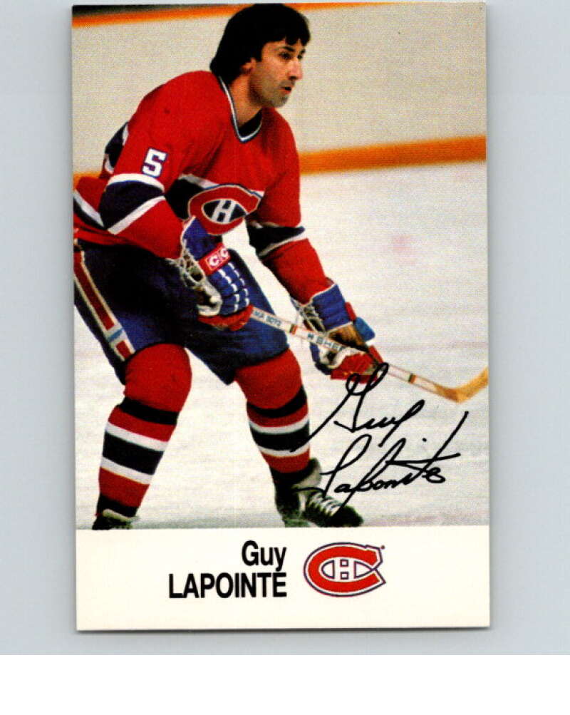 1988-89 Esso All-Stars Hockey Card Guy Lapointe V75098 Image 1