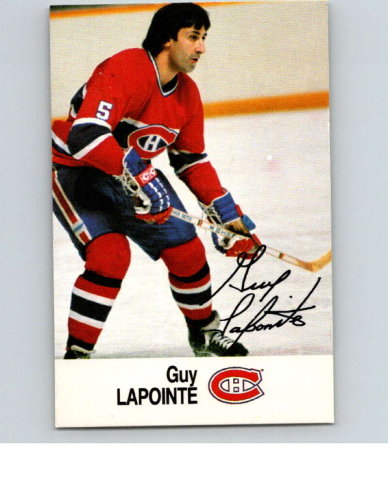 1988-89 Esso All-Stars Hockey Card Guy Lapointe V75099 Image 1