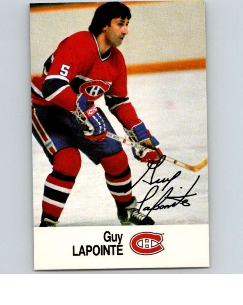 1988-89 Esso All-Stars Hockey Card Guy Lapointe V75104 Image 1