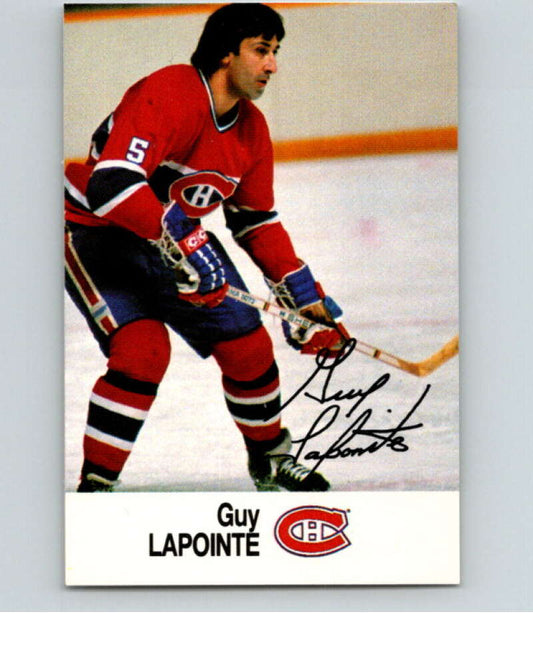 1988-89 Esso All-Stars Hockey Card Guy Lapointe  V75112 Image 1