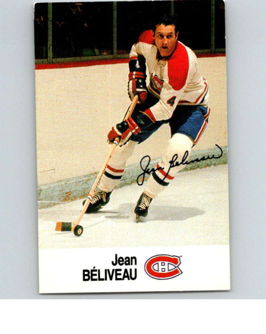 1988-89 Esso All-Stars Hockey Card Jean Beliveau  V75116 Image 1