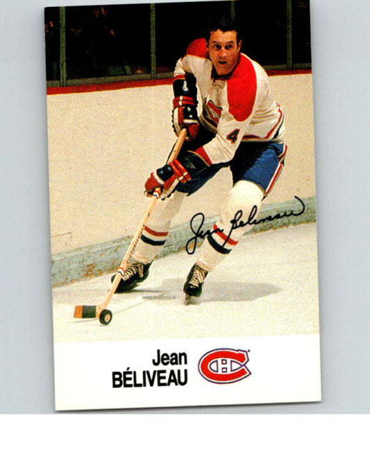 1988-89 Esso All-Stars Hockey Card Jean Beliveau  V75117 Image 1