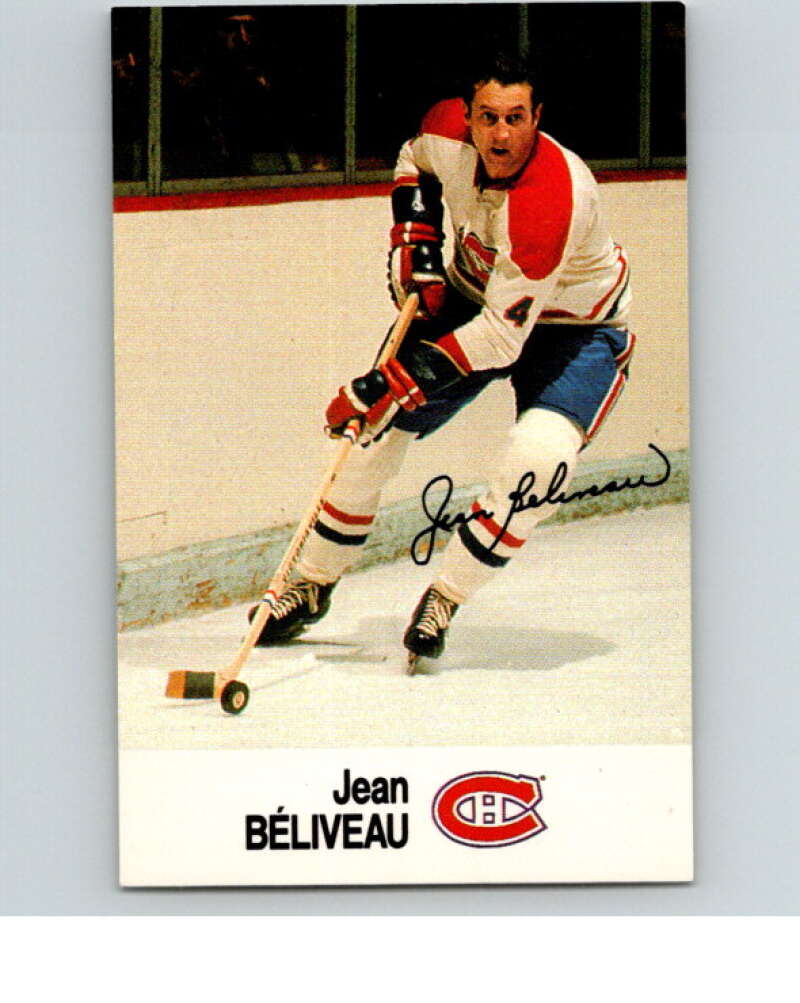 1988-89 Esso All-Stars Hockey Card Jean Beliveau V75118 Image 1