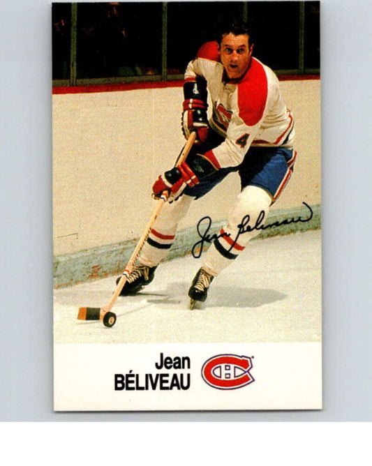 1988-89 Esso All-Stars Hockey Card Jean Beliveau  V75119 Image 1