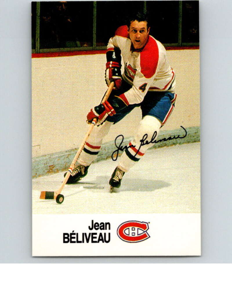1988-89 Esso All-Stars Hockey Card Jean Beliveau V75120 Image 1