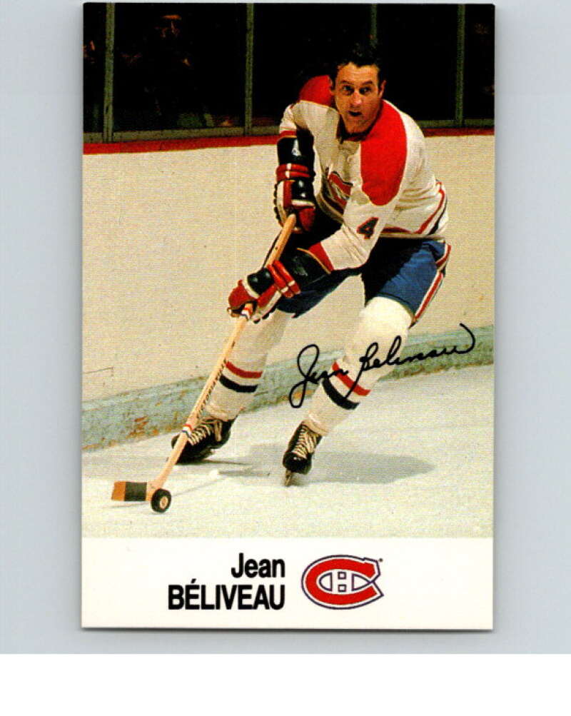 1988-89 Esso All-Stars Hockey Card Jean Beliveau V75121 Image 1