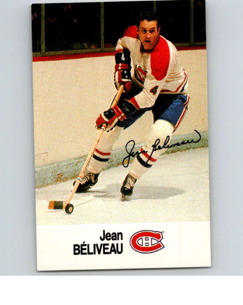 1988-89 Esso All-Stars Hockey Card Jean Beliveau V75122 Image 1