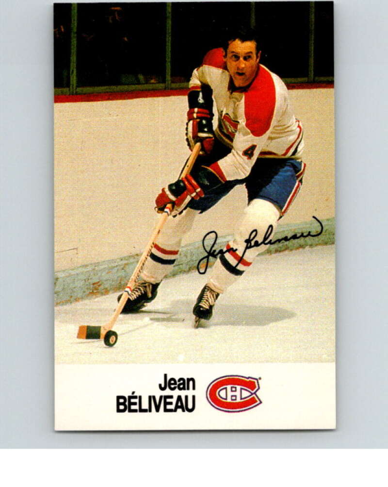 1988-89 Esso All-Stars Hockey Card Jean Beliveau V75123 Image 1