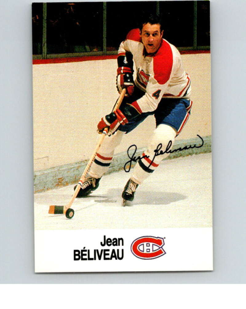 1988-89 Esso All-Stars Hockey Card Jean Beliveau V75124 Image 1