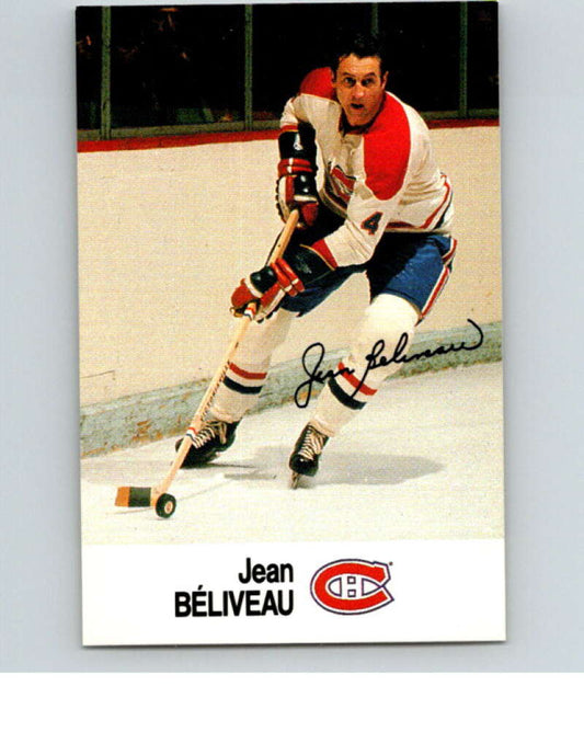 1988-89 Esso All-Stars Hockey Card Jean Beliveau  V75124 Image 1