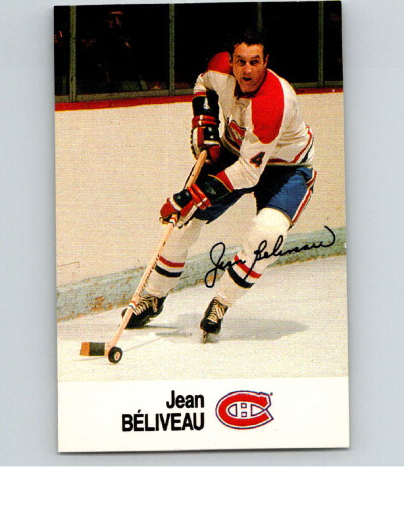 1988-89 Esso All-Stars Hockey Card Jean Beliveau V75125 Image 1