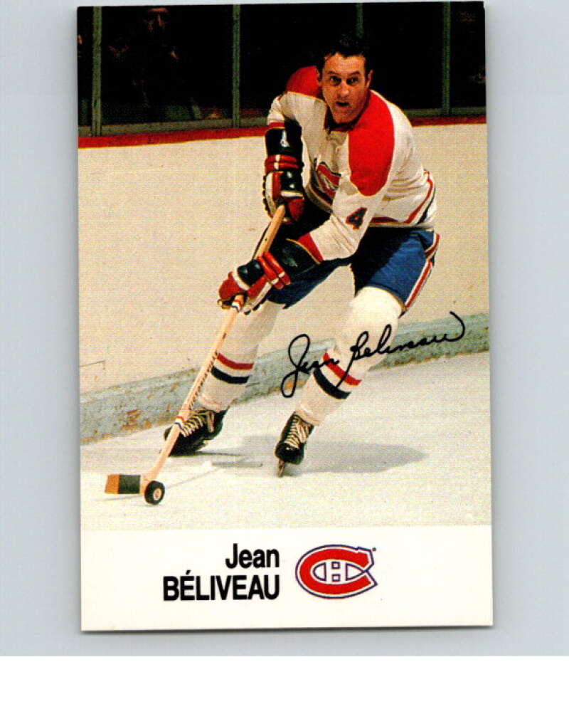 1988-89 Esso All-Stars Hockey Card Jean Beliveau V75127 Image 1