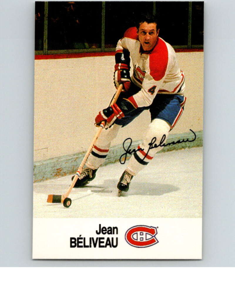 1988-89 Esso All-Stars Hockey Card Jean Beliveau V75128 Image 1