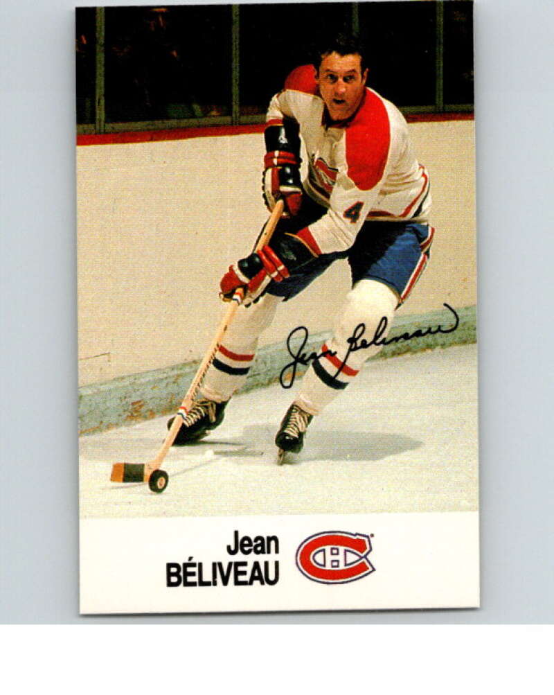 1988-89 Esso All-Stars Hockey Card Jean Beliveau V75129 Image 1